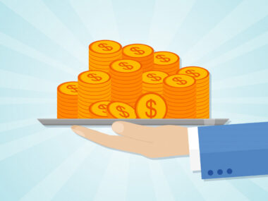 FSR Small Research Grants/Sarcoidosis News/hand holding plate with money image