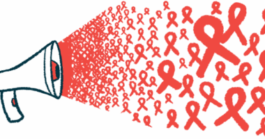 Illustration of a megaphone broadcasting awareness.