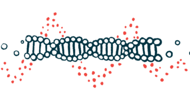 A DNA strand.