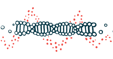 A DNA strand.