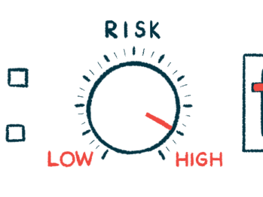An illustration of a risk meter is shown, with indications for low and high, and the hand pointing to high.